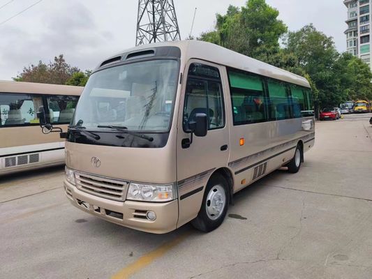 คุณภาพ  23 Seats Used Coaster Bus with Sealing Window Manual Transmission โรงงาน