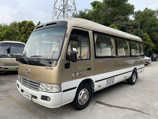 คุณภาพ  King Long Second Hand Mini Bus 23 Seats Model Left Hand Drive โรงงาน