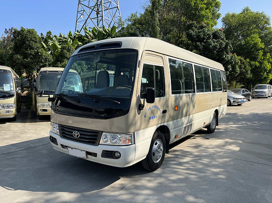 คุณภาพ  10-23 Seats Used Coster Bus  Manual Transmission With Comfortable Seating โรงงาน