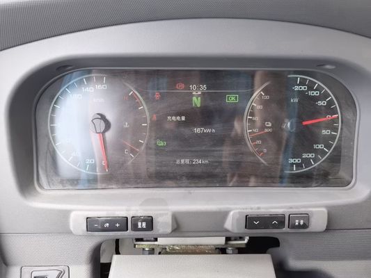 รถบรรทุกคาร์กอเรกต์มือสองแถวเดียว BYD T5A4.5T4.03 เมตร รถบรรทุกเบาชนิดกล่องไฟฟ้าบริสุทธิ์