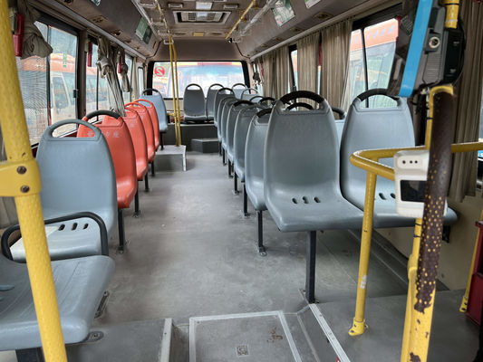 รถบัสเมืองไฟฟ้า 8 เมตร มังกรทอง 25 ที่นั่ง สําหรับการขนส่งสาธารณะ