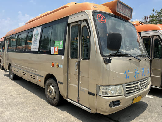 รถบัสเมืองไฟฟ้า 8 เมตร มังกรทอง 25 ที่นั่ง สําหรับการขนส่งสาธารณะ