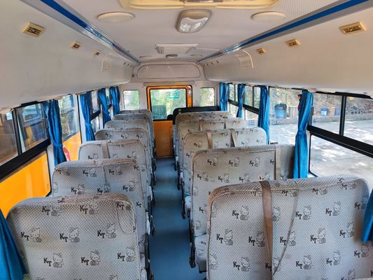 34 ที่นั่ง รถบัสโรงเรียนมือสอง น้ํามันดีเซล ด้วยเครื่องยนต์ V6