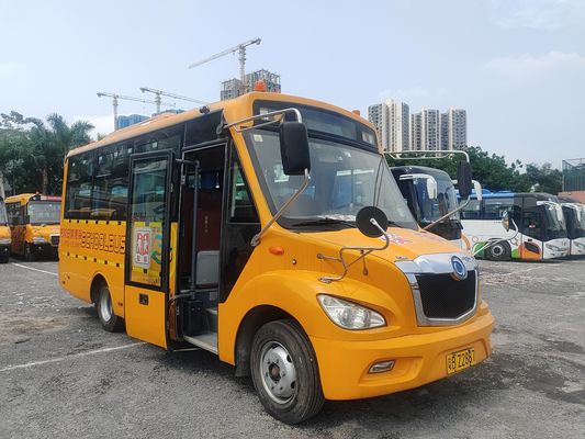 ShenLong 31 ที่นั่ง รถบัสโรงเรียน LHD มือสอง รถบัสโรงเรียน