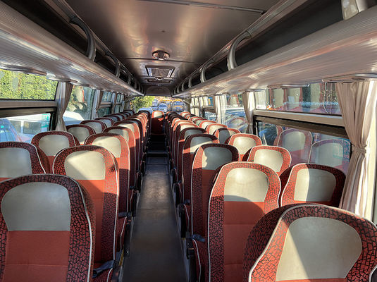 รถบัสมือสองสีฟ้า 51 ที่นั่ง มาตรฐานการออกอากาศยูโร 4