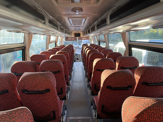 รถบัสมือสองสีฟ้า 51 ที่นั่ง มาตรฐานการออกอากาศยูโร 4