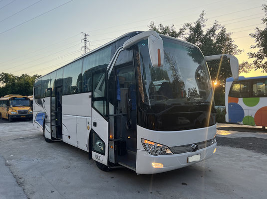 ตุลาคม 2016 Yutong 47 ที่นั่ง LHD รถบัสมือสองด้วยเครื่องยนต์ดีเซล