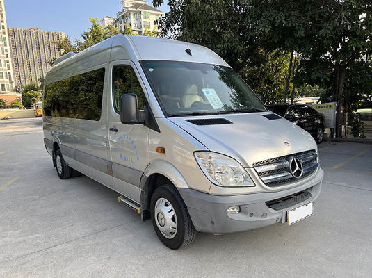 Benz 17 Seater Bus มือสอง เครื่องขนส่งด้วยมือ รถโดยสารมือสอง