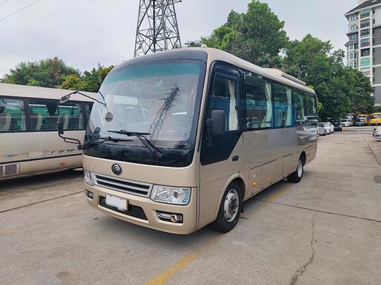 ยูโร 5 LHD รถบัสเมืองมือสอง 19 ที่นั่ง รถบัสสาธารณะมือสองที่มีเครื่องสลับมือ