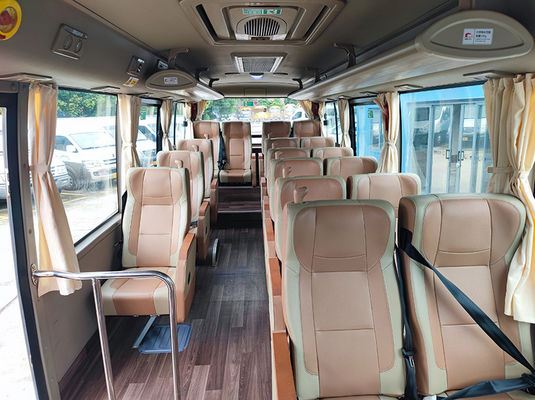 ยูโร 5 LHD รถบัสเมืองมือสอง 19 ที่นั่ง รถบัสสาธารณะมือสองที่มีเครื่องสลับมือ