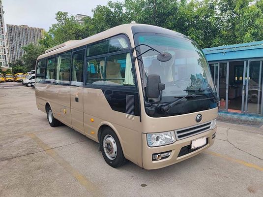 มินิโค้ชมือสอง 19 ที่นั่ง น้ํามันดีเซล พร้อมเครื่องส่งด้วยมือ