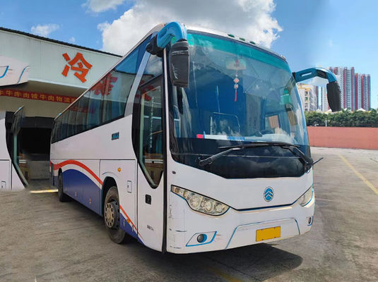 ยูโร 3 รถบัสเมืองมือสอง 55 ที่นั่ง LHD รถบัสสาธารณะมือสอง ความเร็วสูงสุด 100km/h