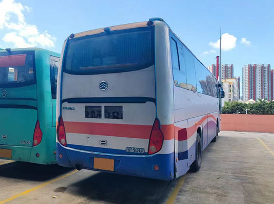 ยูโร 3 รถบัสเมืองมือสอง 55 ที่นั่ง LHD รถบัสสาธารณะมือสอง ความเร็วสูงสุด 100km/h