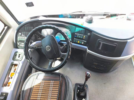ยูโร 3 รถบัสเมืองมือสอง 55 ที่นั่ง LHD รถบัสสาธารณะมือสอง ความเร็วสูงสุด 100km/h