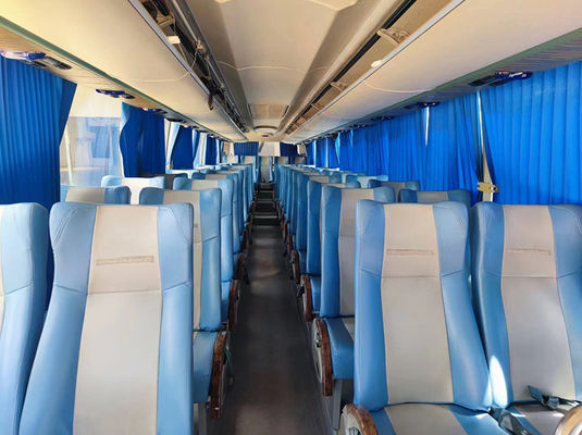 ยูโร 3 รถบัสเมืองมือสอง 55 ที่นั่ง LHD รถบัสสาธารณะมือสอง ความเร็วสูงสุด 100km/h