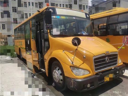 รถเมล์โรงเรียนสีเหลือง Dongfeng พร้อมเครื่องปรับอากาศ