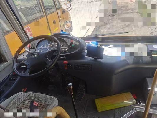 รถเมล์โรงเรียนสีเหลือง Dongfeng พร้อมเครื่องปรับอากาศ