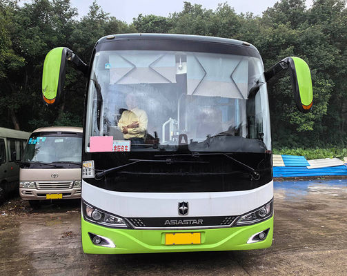Yaxing LHD 48 ที่นั่ง รถบัสรถโดยสารมือสอง น้ํามันดีเซล ความเร็วสูงสุด 100 Km/H รถบัสขับรถ