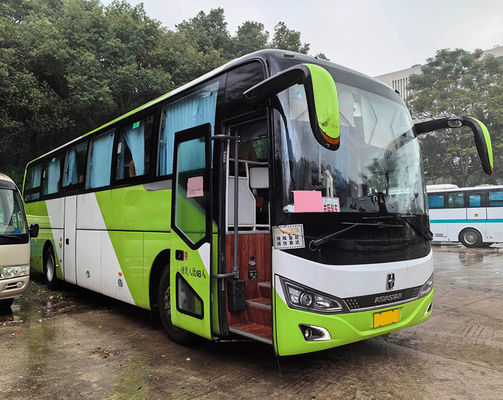 Yaxing LHD 48 ที่นั่ง รถบัสรถโดยสารมือสอง น้ํามันดีเซล ความเร็วสูงสุด 100 Km/H รถบัสขับรถ