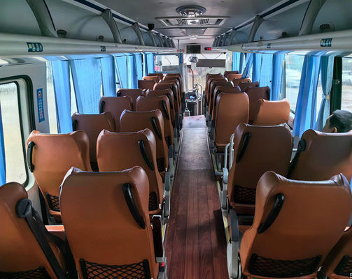 Yaxing LHD 48 ที่นั่ง รถบัสรถโดยสารมือสอง น้ํามันดีเซล ความเร็วสูงสุด 100 Km/H รถบัสขับรถ