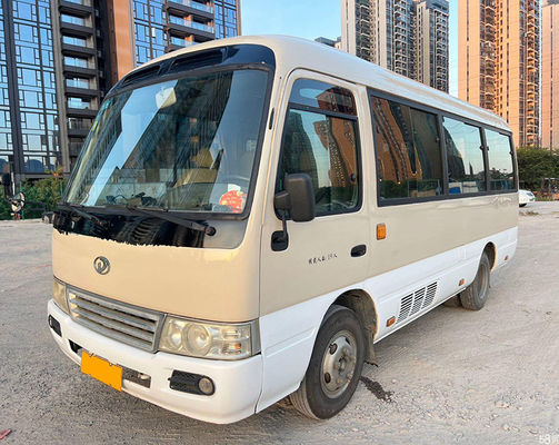 GAC 19 ที่นั่ง รถกระบะถาวรมือสอง 6m LHD Euro 3 เครื่องยนต์ดีเซล 127hp รถกระบะขนาดเล็กมือสอง