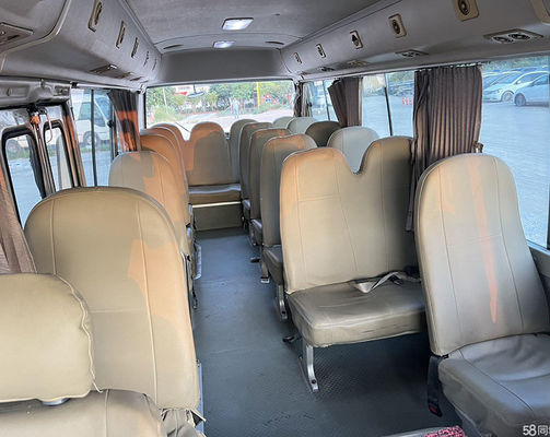 GAC 19 ที่นั่ง รถกระบะถาวรมือสอง 6m LHD Euro 3 เครื่องยนต์ดีเซล 127hp รถกระบะขนาดเล็กมือสอง