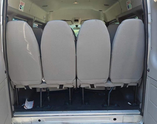 Ford TRANSIT 11 ที่นั่ง รถพาหนะธุรกิจ Hiace มือสอง LHD 140hp เครื่องยนต์ดีเซล 103kw