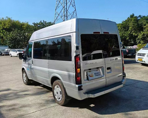 Ford TRANSIT 11 ที่นั่ง รถพาหนะธุรกิจ Hiace มือสอง LHD 140hp เครื่องยนต์ดีเซล 103kw