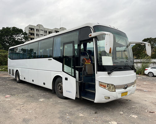 12m 57seats LHD รถบัสยูตองมือสอง เครื่องยนต์ดีเซล รถบัส 1 ประตู รถบัสพาณิชย์มือสอง