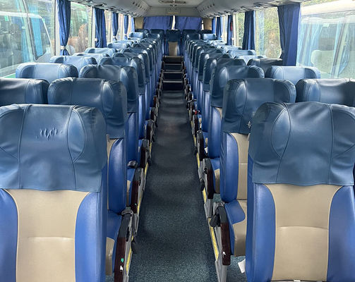 12m 57seats LHD รถบัสยูตองมือสอง เครื่องยนต์ดีเซล รถบัส 1 ประตู รถบัสพาณิชย์มือสอง