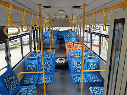 รถบัสโดยสารประจำทางในเมืองแบบพวงมาลัยซ้าย (LHD) รถบัสไฟฟ้า รถโดยสารสาธารณะ 62/31 ที่นั่ง ฐานล้อ 4380 มม. โดย Electric Shuchi Energy