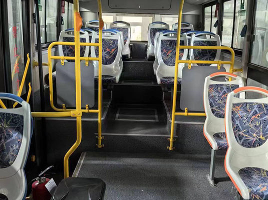 รถบัส Yutong Transit รถบัสเมืองไฟฟ้า ขับซ้าย รถบัสสาธารณะ 20-40 ที่นั่ง