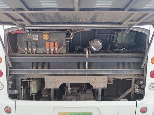 รถบัสไฟฟ้าในเมือง 22-53 ที่นั่ง รถโดยสารสาธารณะ พร้อมระบบเกียร์อัตโนมัติ พวงมาลัยซ้าย รถโดยสารประจำทาง