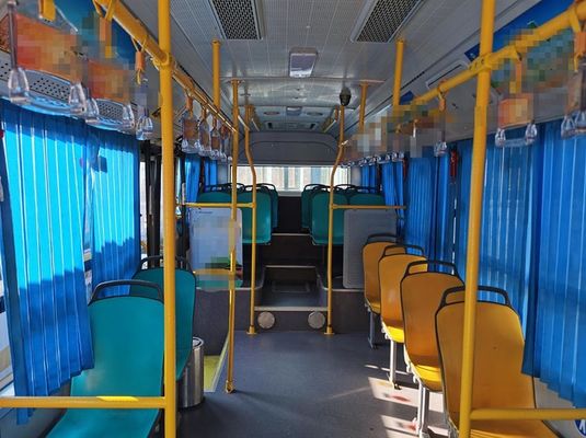 รถบัส Yutong Electric Transit 69km/h รถบัสเมืองที่ครอบครองโดยมือซ้าย