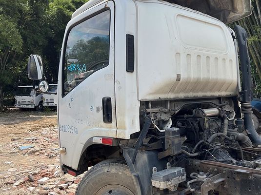Isuzu รถบรรทุกมือสอง 600p ELF 4X2 รถบรรทุกเบามือสอง 175hp เครื่องยนต์ดีเซล รถบรรทุกสินค้า รถบรรทุก