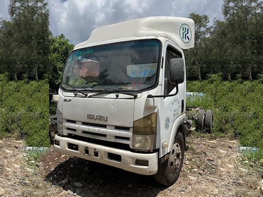 รถกระบะคาร์กโก้มือสอง ISUZU ELF 600P 700P รถกระบะเบา 175hp เครื่องยนต์ดีเซล 4KH1 มี 3 ที่นั่งและ 2 ประตู