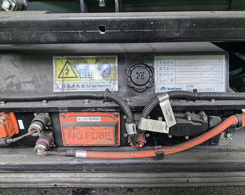 รถบัสไฟฟ้ามือสอง YTM280-CV4-H พร้อมที่นั่ง 33 ที่นั่ง รถโค้ช รถทัวร์มือสอง