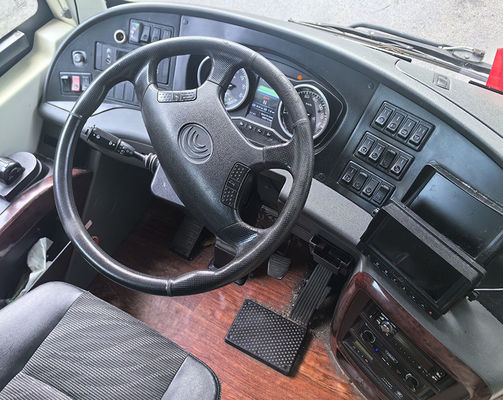 รถบัสไฟฟ้ามือสอง YTM280-CV4-H พร้อมที่นั่ง 33 ที่นั่ง รถโค้ช รถทัวร์มือสอง