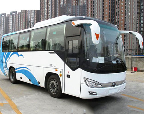 รถบัสยูทองมือสอง 34 ที่นั่ง รถบัส EV รถบัสรถบัสมือสอง 100KWh รถบัสไฟฟ้า