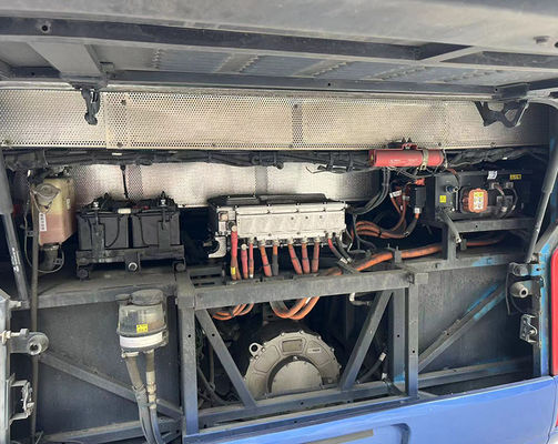 รถบัสไฟฟ้า EV 34 ที่นั่ง 100KWh รถบัสไฟฟ้า G.V.W 14200 กก. รถโค้ชมือสอง