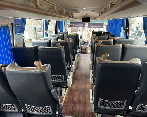 รถบัสไฟฟ้า EV 34 ที่นั่ง 100KWh รถบัสไฟฟ้า G.V.W 14200 กก. รถโค้ชมือสอง