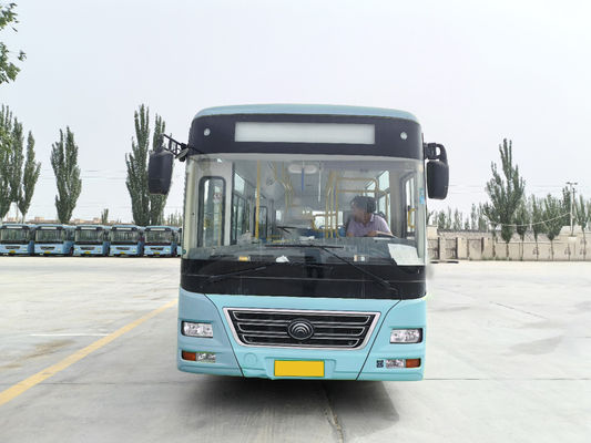 รถบัสเมืองดีเซล 8 เมตร LHD สภาพดี ผู้โดยสาร 19 ที่นั่ง ความเร็วสูงสุด 69 กม./ชม