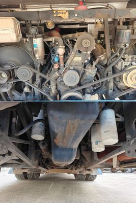 57-59 ที่นั่ง รถบัสสะดวก 12 เมตรมือสอง มีน้ํามันดีเซล และน้ําหนัก 11800 กิโลกรัม