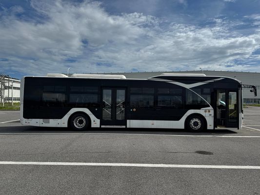 รถบัสไฟฟ้าใหม่ Zonson พลังงานใหม่ 31 ที่นั่ง Lhd จีน รถบัสเมือง รถบัสไฟฟ้าใหม่ สําหรับขาย รถบัสขนส่งสาธารณะ 12m รถบัสเมือง 30 ที่นั่ง