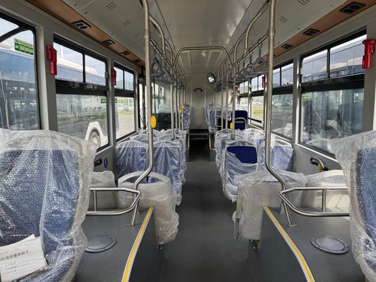 รถบัสไฟฟ้าใหม่ Zonson พลังงานใหม่ 31 ที่นั่ง Lhd จีน รถบัสเมือง รถบัสไฟฟ้าใหม่ สําหรับขาย รถบัสขนส่งสาธารณะ 12m รถบัสเมือง 30 ที่นั่ง